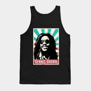 Vintage Retro Dennis Brown Tank Top